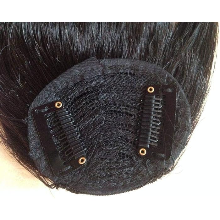 DILLARDS Front Bangs Short Straight Wig Natural And Elegant Look - Image 1